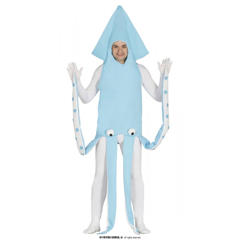 COSTUME UOMO CALAMARO GIGANTE TG.L 52-54