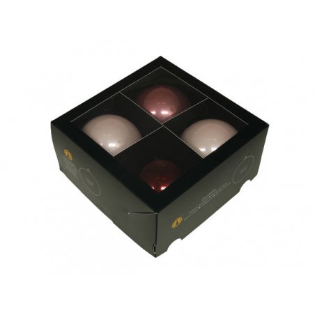 PALLINE VETRO ø80mm WILD BLOSSOM COMBI 8pz