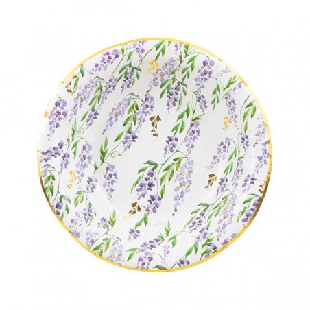 PIATTI FONDINA GLICINE 24cm 8pz