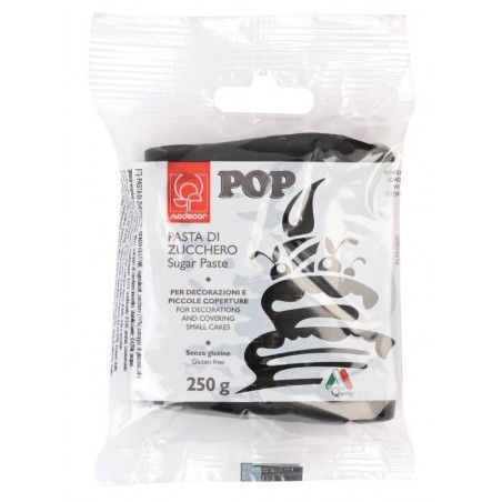 PASTA DI ZUCCHERO POP 250gr NERO