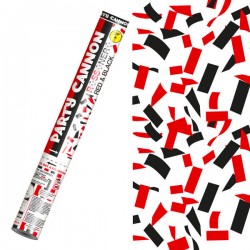 CANNONE SPARACORIANDOLI ROSSO/NERO 40cm