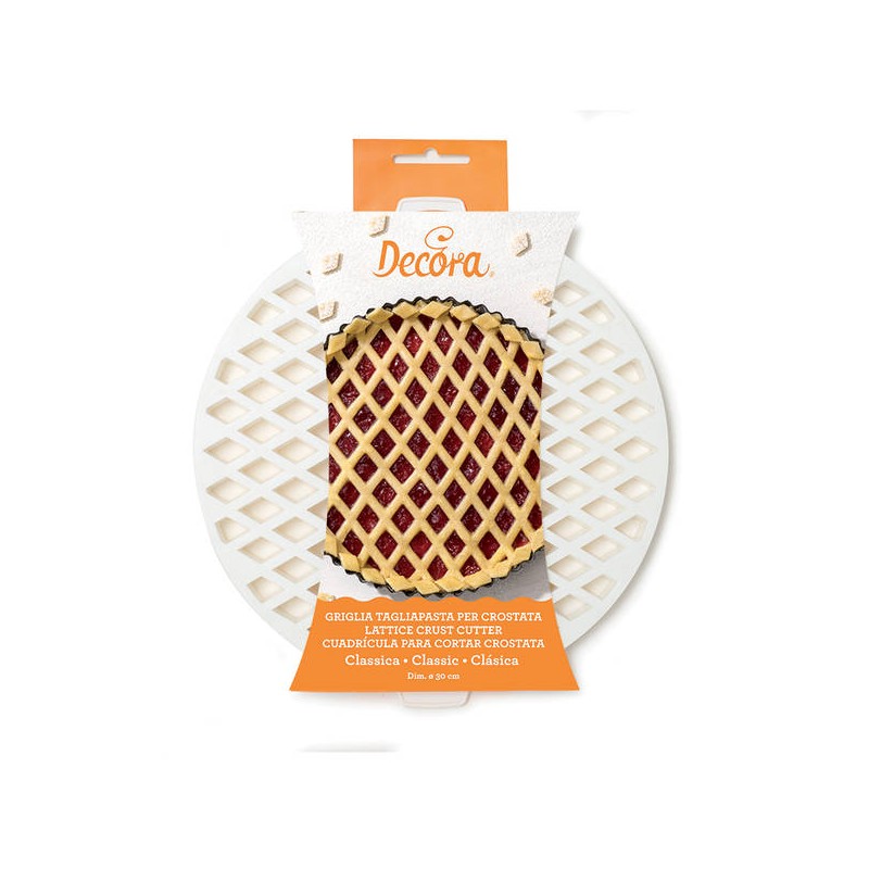 GRIGLIA TAGLIAPASTA PER CROSTATE ROMBI ø30cm