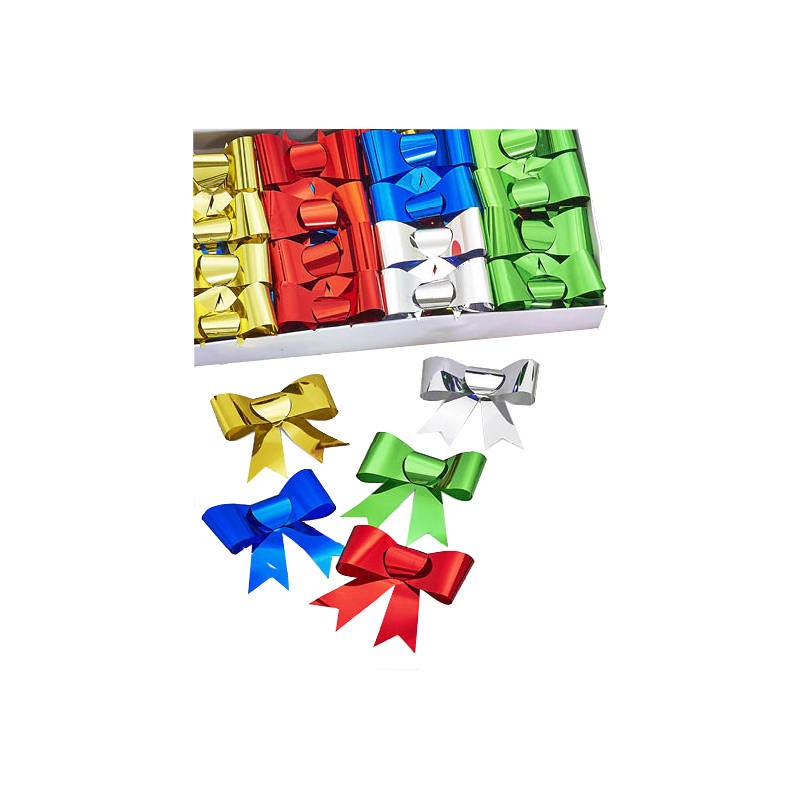 PAPILLONS ADESIVI LUX METAL 50pz ASSORTITO