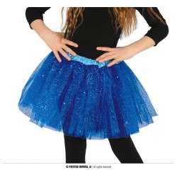 TUTU BLU NOTTE C/GLITTER 30cm