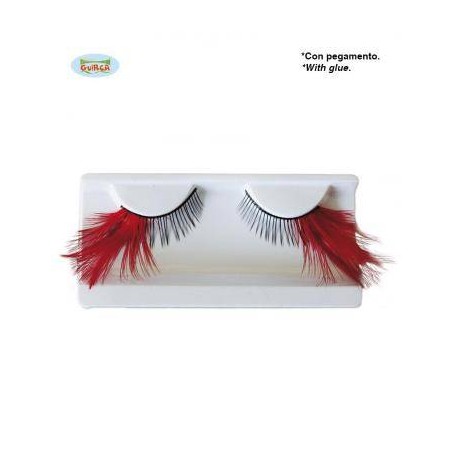 CIGLIA PIUMATE ROSSE