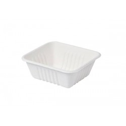 VASCHETTA PATATINE 750ml POLPA 17,5x12x6cm byò BIO COMPOSTABILI 50pz