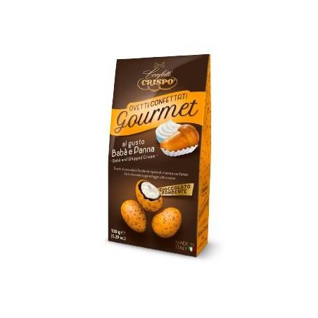 OVETTI CONFETTATI GOURMET ASTUCCIO 150gr BABA E PANNA