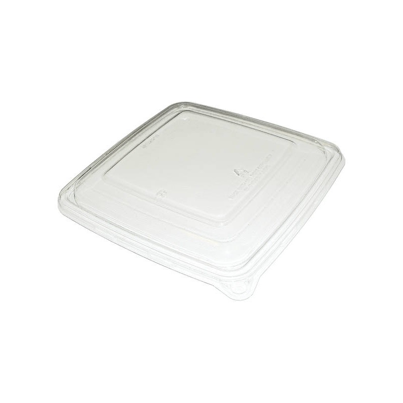 COPERCHIO R-PET PER VASSOIO QUADRATO 23x23x2cm 75pz