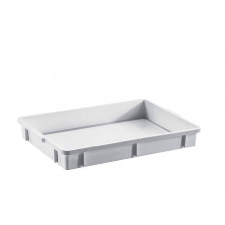 CASSETTA PER ALIMENTI TRNS 60x40x6cm BIANCA 1875M1