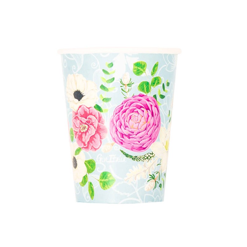 BICCHIERI 250cc SECRET GARDEN 8pz