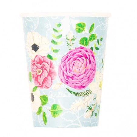 BICCHIERI 250cc SECRET GARDEN 8pz