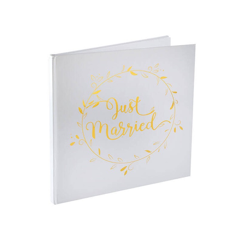GUESTBOOK MATRIMONIO JUST MARRIED
