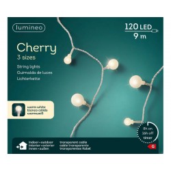 LED CHERRY 900cm FILO TRASPARENTE INTERNO/ESTERNO LUCE CALDA