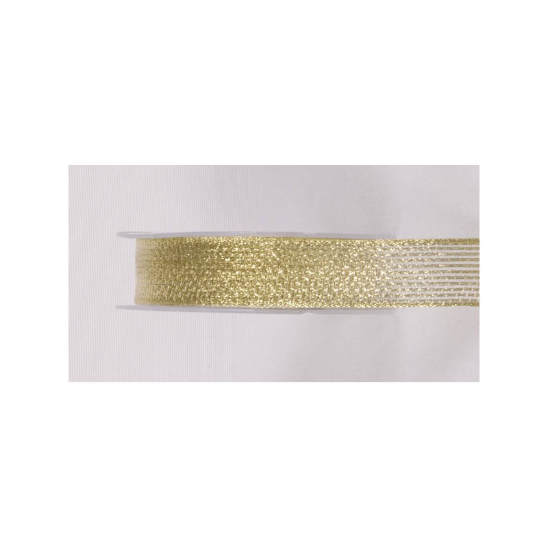 NASTRO BRILLANTE mm25x25mt COL.102 ORO