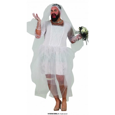 COSTUME SPOSA DA UOMO TG.XL 54-56