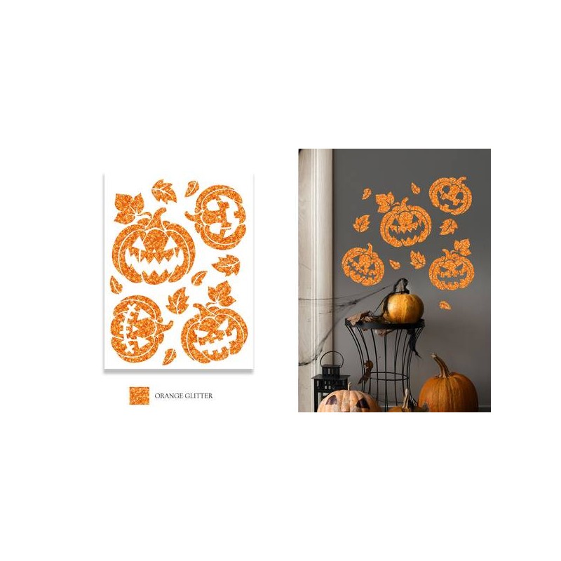 ADESIVO ZUCCA GLITTER 30x40cm