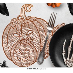 TOVAGLIETTA IN PVC ORO 40cm ZUCCA