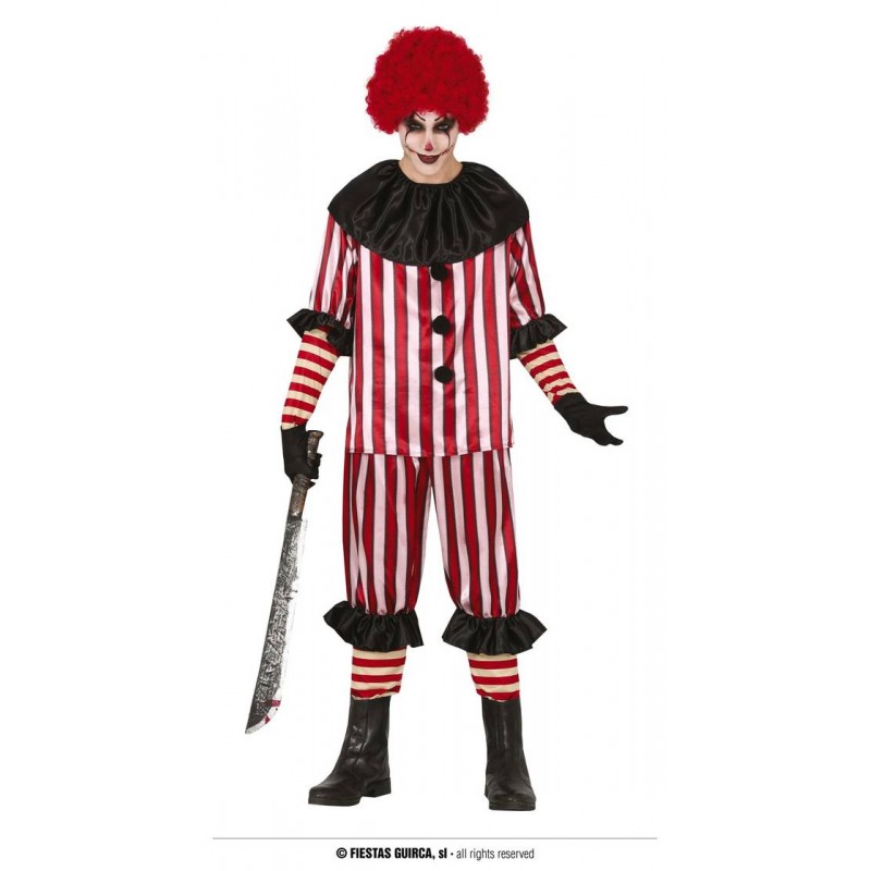 COSTUME DEVIL CLOWN TG.52/54