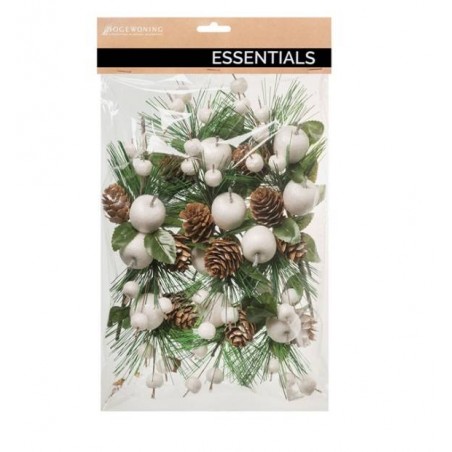 PICKS C/PIGNE E MELE BIANCHE 17cm IN BUSTA 12pz