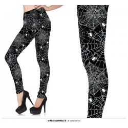 LEGGINGS CON RAGNATELA TG.L 42-44