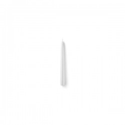 CANDELA TAPERED WHITE h.24cm