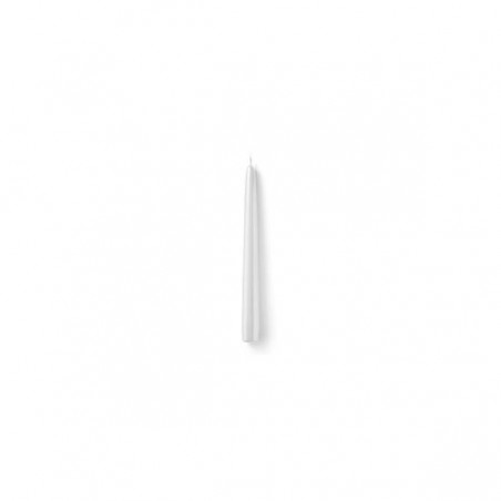 CANDELA TAPERED WHITE h.24cm
