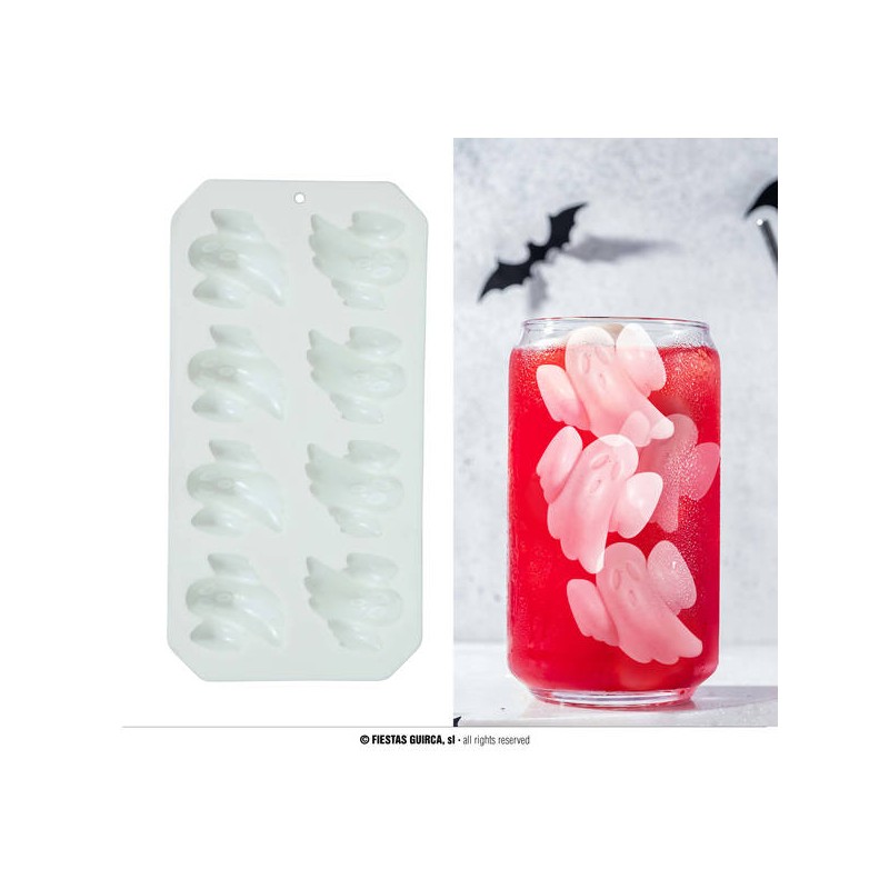 STAMPO PER GHIACCIO 22x12cm FANTASMI