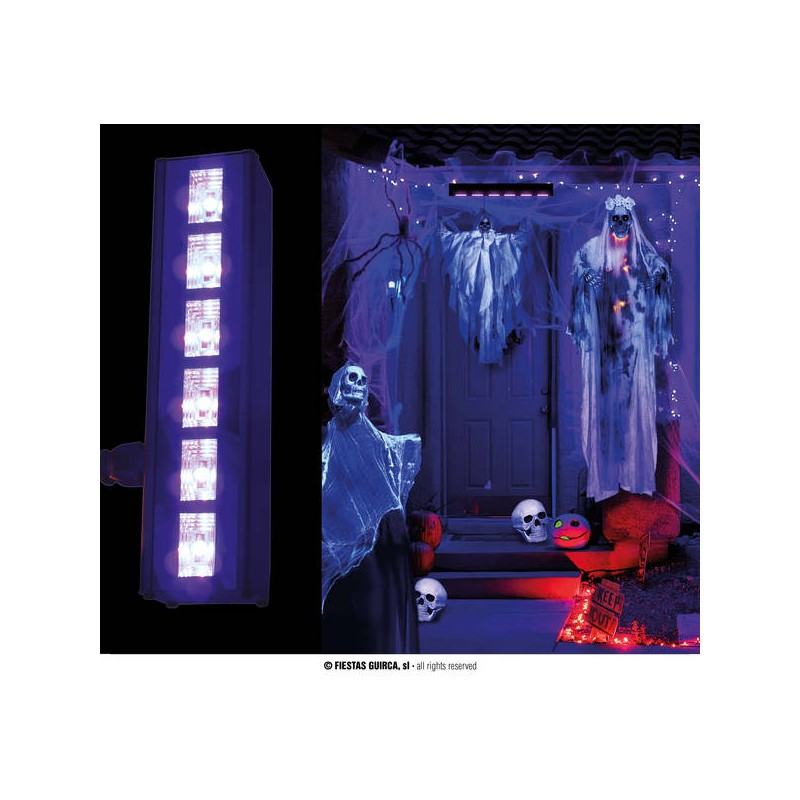 6 LED LUCE NERA UV INDOOR