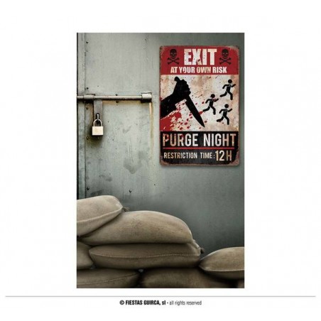 CARTELLO 24x36cm KILLING DAY