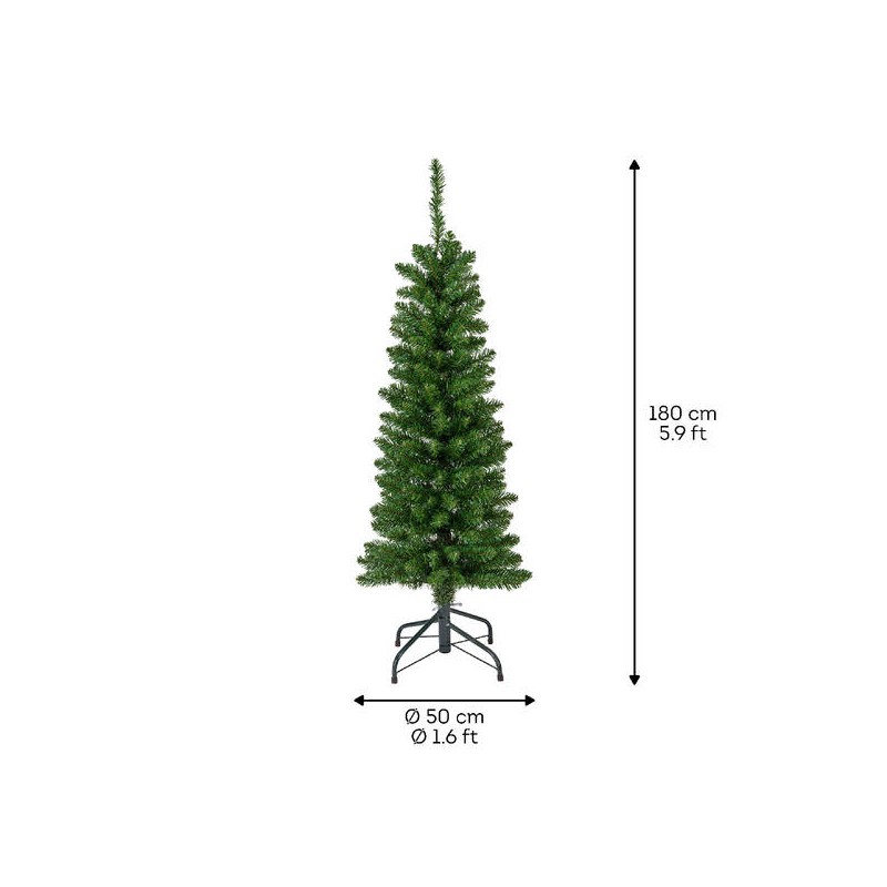 ALBERO PINO VERDE SLIM 50xh180cm