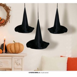 SET 3 CAPPELLI STREGA 18cm DA APPENDERE