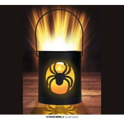 LANTERNA A LED 10x9cm RAGNO