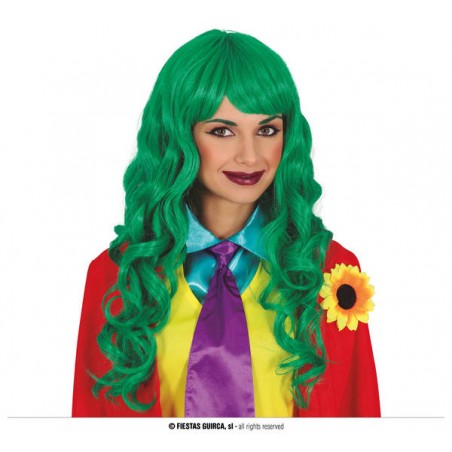 PARRUCCA CAPELLI VERDI