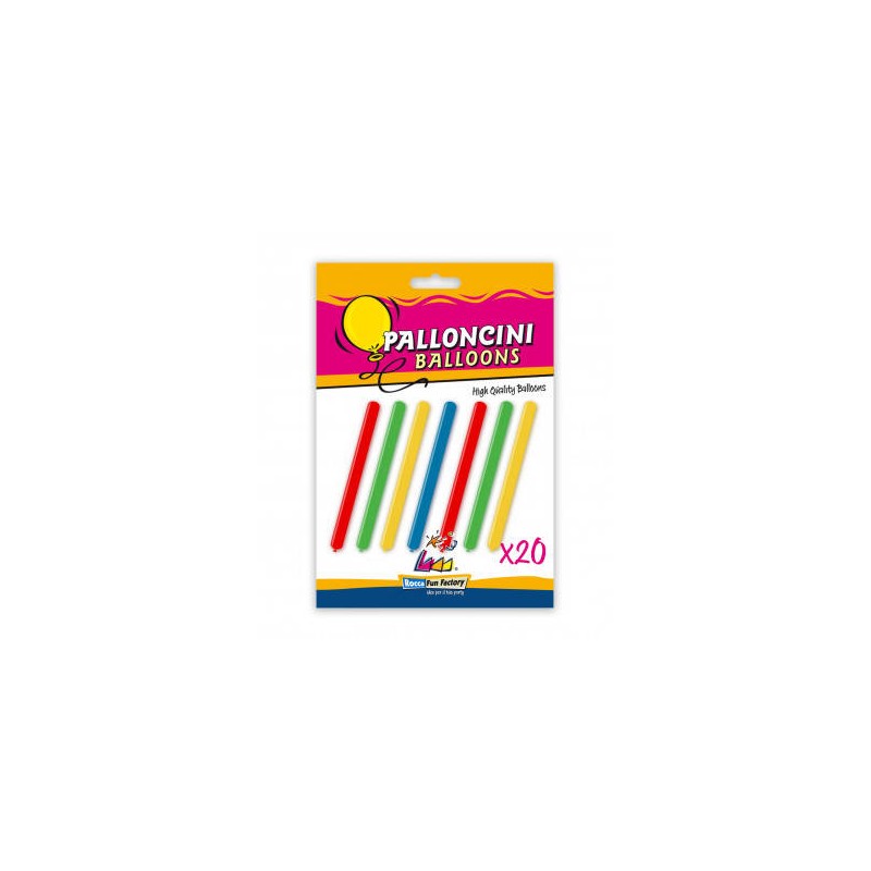 PALLONCINI MODELLABILI 20PZ ASSORTITI
