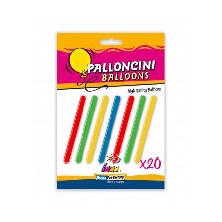 PALLONCINI MODELLABILI 20PZ ASSORTITI