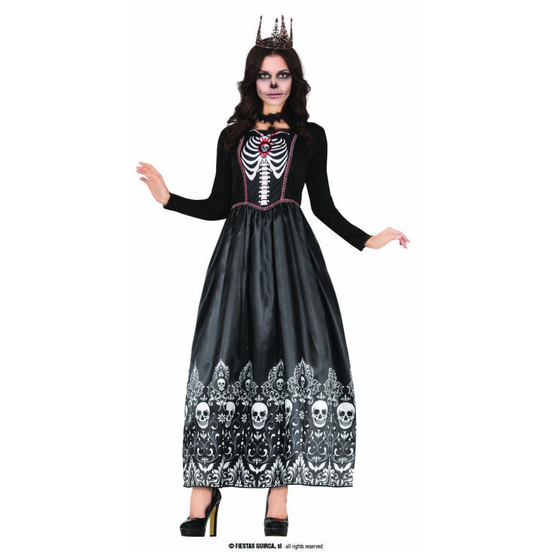 COSTUME DONNA ROYAL SKELETON TG.L 42-44