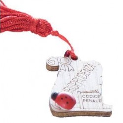 APPLICAZIONE MAGNETE PERGAMENA LEGNO C/NAPPA 'LAUREA...