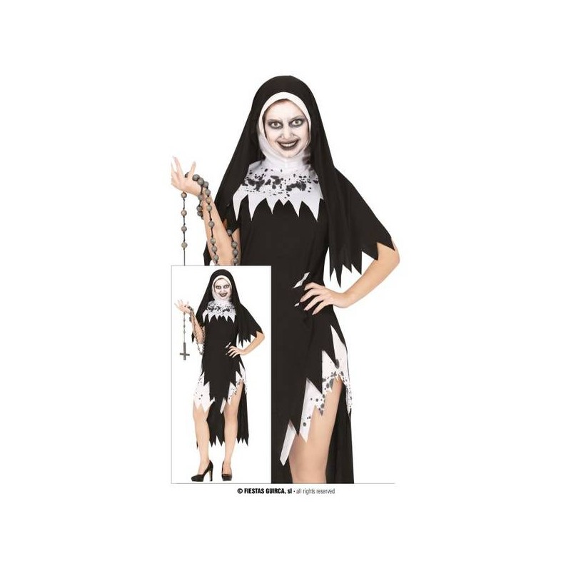 COSTUME SUORA MALEDETTA TG.L 42-44