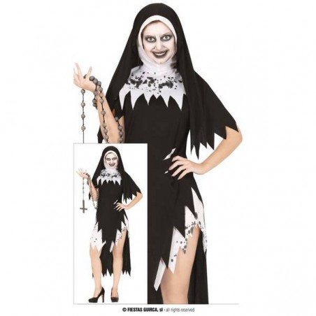 COSTUME SUORA MALEDETTA TG.L 42-44