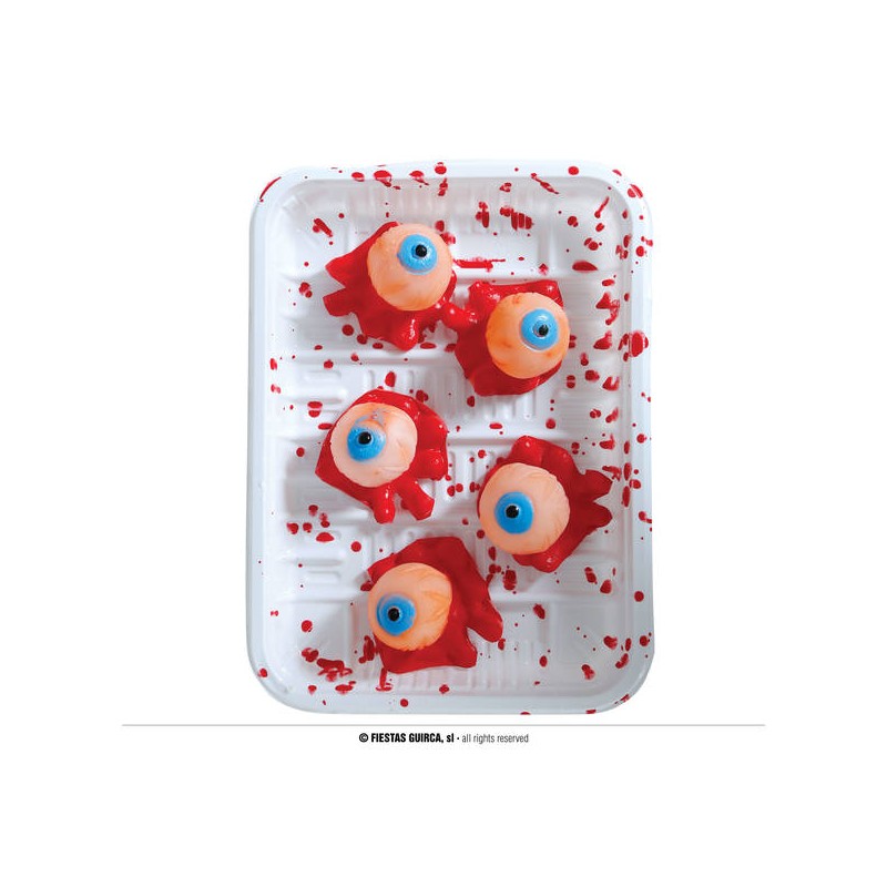 VASSOIO 18x13cm CON OCCHI