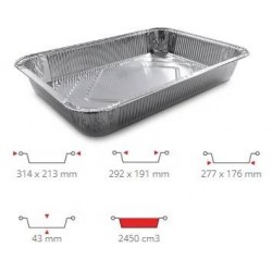 TEGLIA ALLUMINIO 6 prz 50PZ R2G CONTITAL