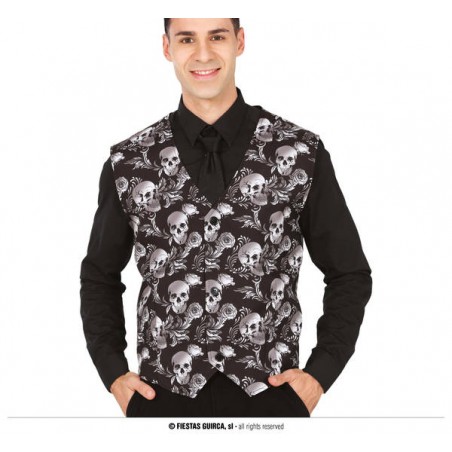 GILET CON TESCHI TG.UNICA