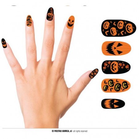 UNGHIE ZUCCA CON COLLA 12pz