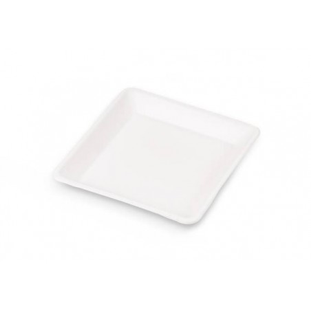 PIATTO POLPA 20x20 SHIQ 50pz BIODEGRADABILE Byò