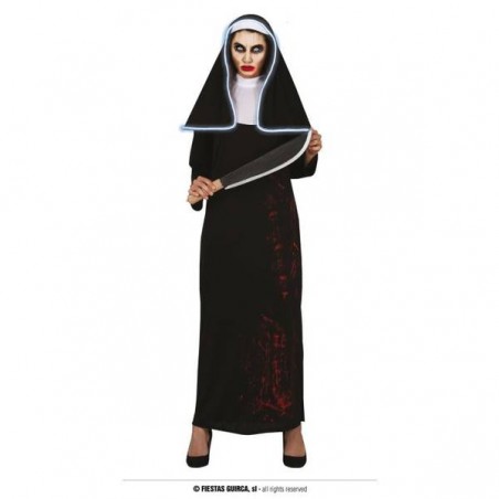 COSTUME KILLER NUN DONNA TG. L 42-44