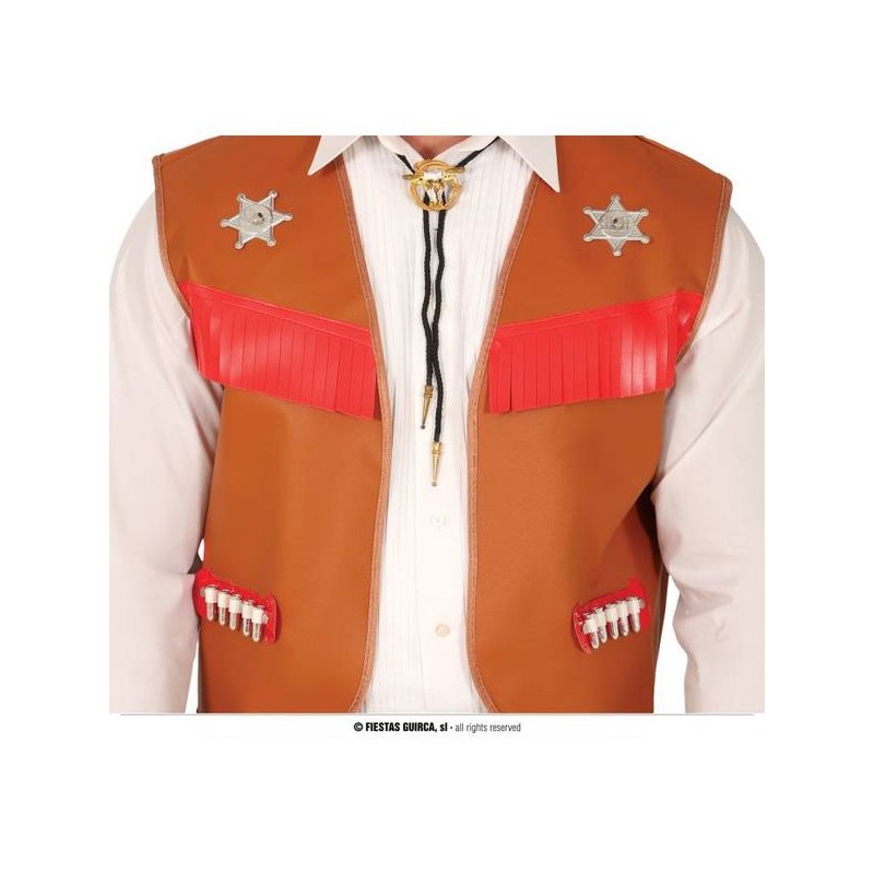 GILET COWBOY ADULTO