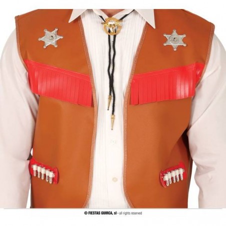 GILET COWBOY ADULTO
