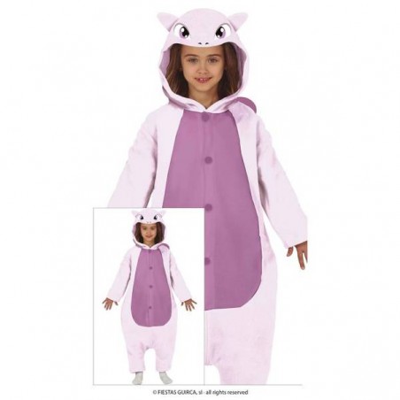 COSTUME GATTINA VIOLA 7-9 ANNI