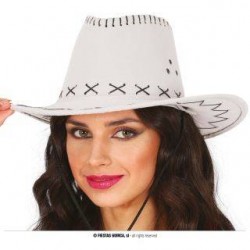 CAPPELLO DA COWBOY BIANCO
