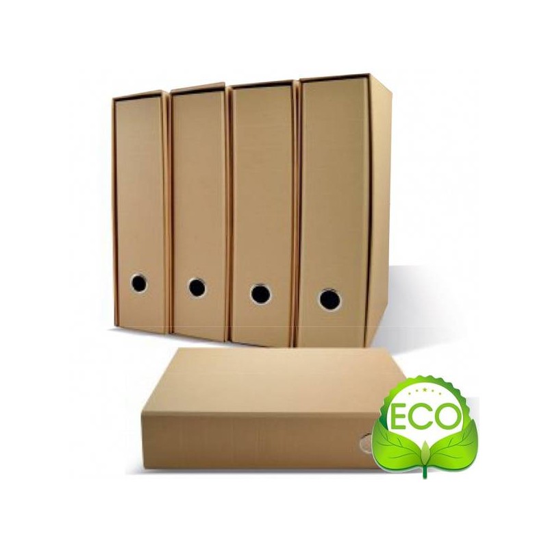 REGISTRATORE AD ANELLI D.8 ECO AVANA